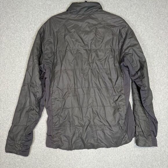 Icebreaker Men's Size Large Pure Merino Wool Black Full Zip Up Jacket Coat - Picture 5 of 6